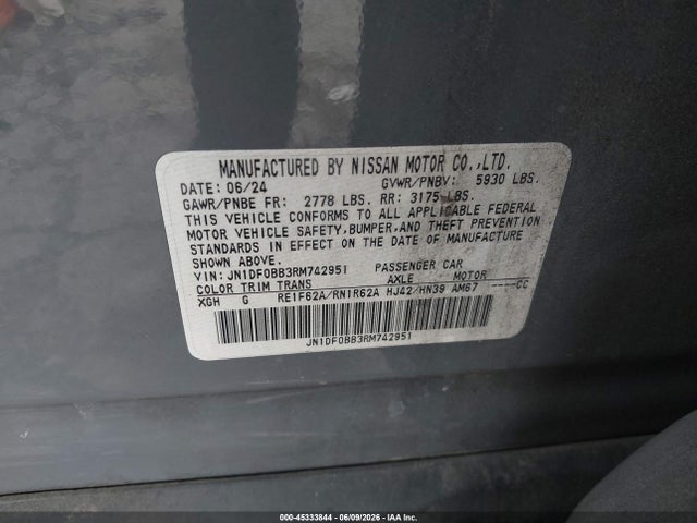 Nissan Ariya Evolve+ 2024 JN1DF0BB3RM742951 Image 9