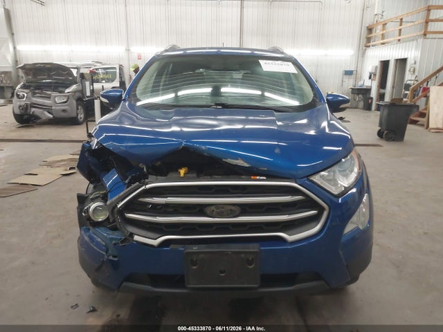 Продажа на аукционе авто 2019 Ford Ecosport Se, vin: MAJ6S3GLXKC304059, номер лота: 45333870