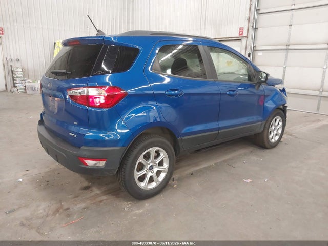 Продажа на аукционе авто 2019 Ford Ecosport Se, vin: MAJ6S3GLXKC304059, номер лота: 45333870