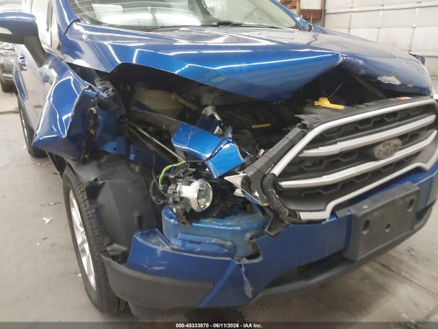 Продажа на аукционе авто 2019 Ford Ecosport Se, vin: MAJ6S3GLXKC304059, номер лота: 45333870