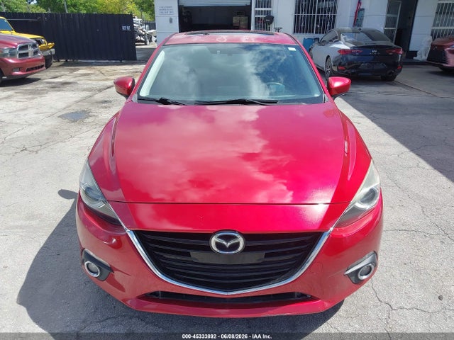 2015 Mazda Mazda3 S Grand Touring მანქანა იყიდება აუქციონზე, vin: JM1BM1W38F1268088, აუქციონის ნომერი: 45333892