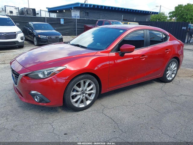 2015 Mazda Mazda3 S Grand Touring მანქანა იყიდება აუქციონზე, vin: JM1BM1W38F1268088, აუქციონის ნომერი: 45333892