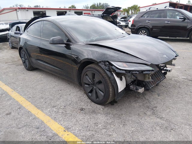 2025 Tesla Model 3 მანქანა იყიდება აუქციონზე, vin: 5YJ3E1EA3SF940674, აუქციონის ნომერი: 45333950