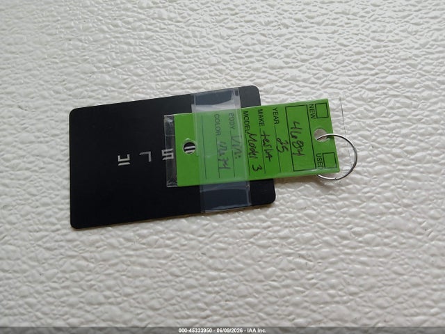 Aukcja sprzedaży 2025 Tesla Model 3, vin: 5YJ3E1EA3SF940674, numer aukcji: 45333950