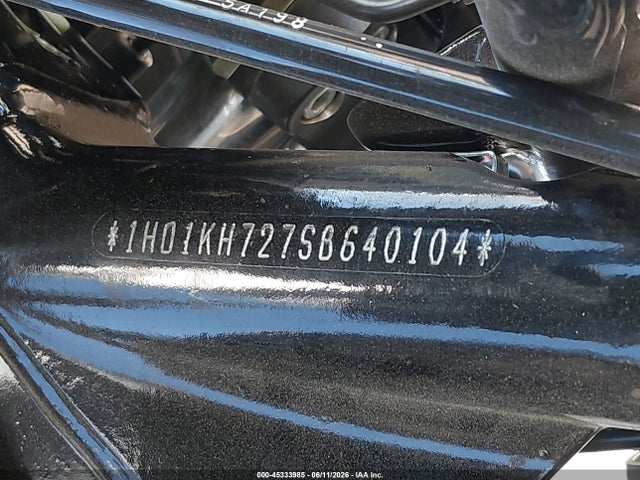 Продаж на аукціоні авто 2025 Harley-davidson Fltrx, vin: 1HD1KH727SB640104, номер лоту: 45333985