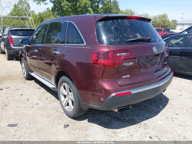 2012 Acura Mdx Technology Package მანქანა იყიდება აუქციონზე, vin: 2HNYD2H30CH530836, აუქციონის ნომერი: 45334013
