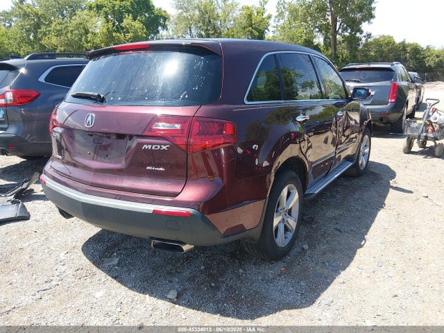 2012 Acura Mdx Technology Package მანქანა იყიდება აუქციონზე, vin: 2HNYD2H30CH530836, აუქციონის ნომერი: 45334013