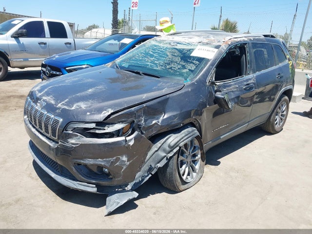 2020 Jeep Cherokee Latitude Plus Fwd მანქანა იყიდება აუქციონზე, vin: 1C4PJLLB5LD547837, აუქციონის ნომერი: 45334020