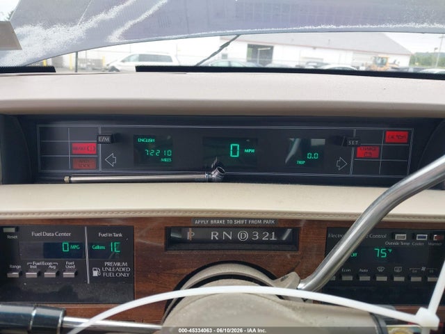 Продаж на аукціоні авто 1993 Cadillac Deville, vin: 1G6CD53B7P4290075, номер лоту: 45334063