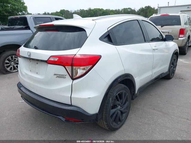 2021 Honda Hr-v Awd Sport მანქანა იყიდება აუქციონზე, vin: 3CZRU6H16MM736983, აუქციონის ნომერი: 45334081