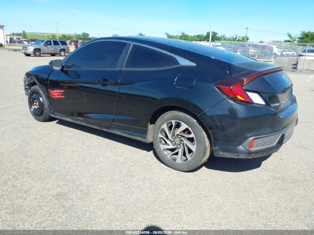 45334096 :رقم المزاد ، 2HGFC4B00JH300125 vin ، 2018 Honda Civic Lx-p مزاد بيع