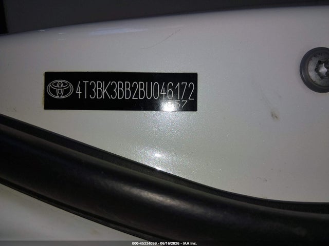 Продаж на аукціоні авто 2011 Toyota Venza Base V6, vin: 4T3BK3BB2BU046172, номер лоту: 45334099
