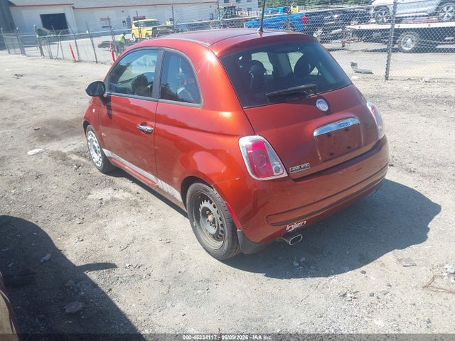 2012 Fiat 500 Pop მანქანა იყიდება აუქციონზე, vin: 3C3CFFAR8CT370121, აუქციონის ნომერი: 45334117