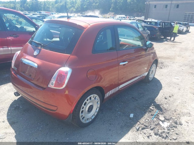 2012 Fiat 500 Pop მანქანა იყიდება აუქციონზე, vin: 3C3CFFAR8CT370121, აუქციონის ნომერი: 45334117