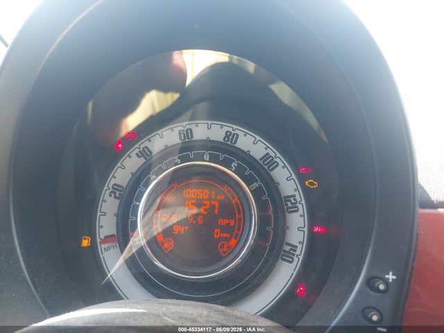 2012 Fiat 500 Pop მანქანა იყიდება აუქციონზე, vin: 3C3CFFAR8CT370121, აუქციონის ნომერი: 45334117
