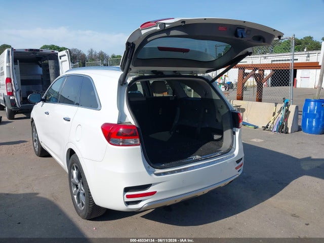 2018 Kia Sorento 3.3l Sx მანქანა იყიდება აუქციონზე, vin: 5XYPKDA52JG420008, აუქციონის ნომერი: 45334134