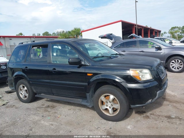 2007 Honda Pilot Ex-l მანქანა იყიდება აუქციონზე, vin: 2HKYF18727H519928, აუქციონის ნომერი: 45334136