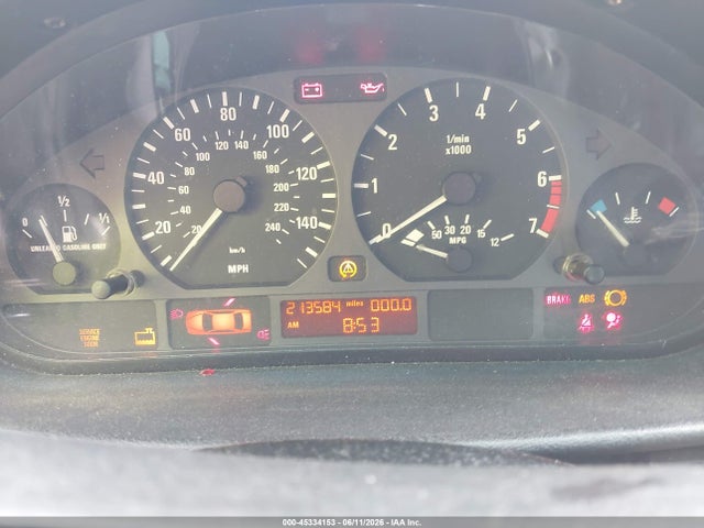 Aukcja sprzedaży 2002 Bmw 325i, vin: WBAET37472NH02233, numer aukcji: 45334153