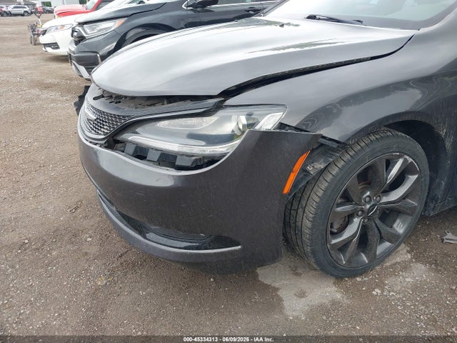 2015 Chrysler 200 S მანქანა იყიდება აუქციონზე, vin: 1C3CCCBB1FN591900, აუქციონის ნომერი: 45334313