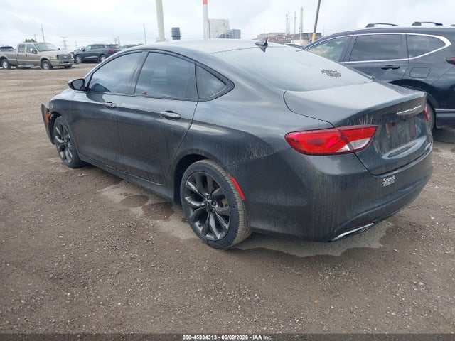2015 Chrysler 200 S მანქანა იყიდება აუქციონზე, vin: 1C3CCCBB1FN591900, აუქციონის ნომერი: 45334313
