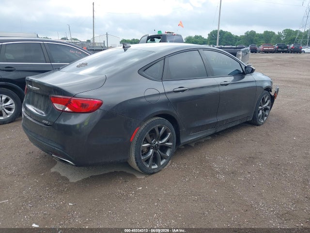 2015 Chrysler 200 S მანქანა იყიდება აუქციონზე, vin: 1C3CCCBB1FN591900, აუქციონის ნომერი: 45334313