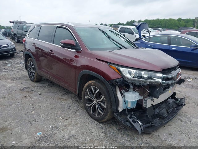 45334333 :رقم المزاد ، 5TDDZRFHXKS931274 vin ، 2019 Toyota Highlander Limited مزاد بيع
