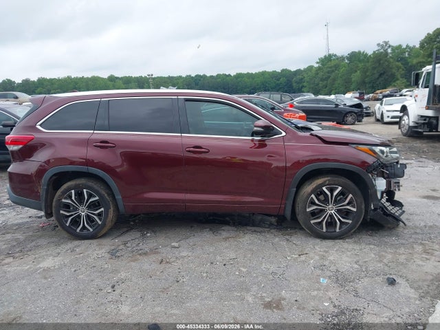 2019 Toyota Highlander Limited მანქანა იყიდება აუქციონზე, vin: 5TDDZRFHXKS931274, აუქციონის ნომერი: 45334333