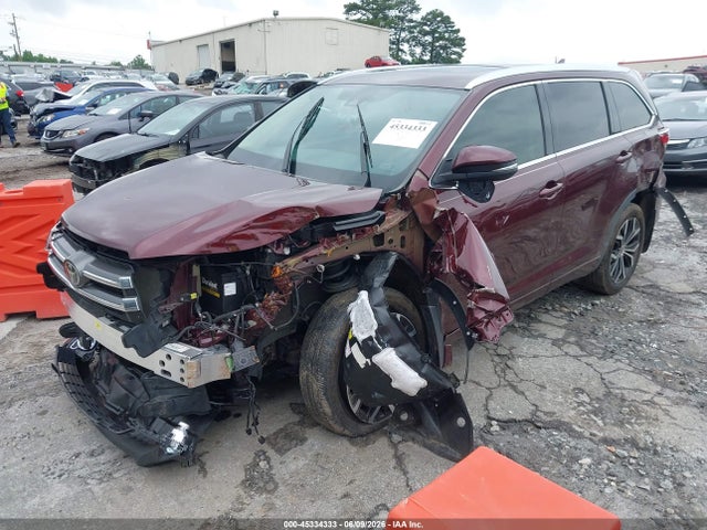 2019 Toyota Highlander Limited მანქანა იყიდება აუქციონზე, vin: 5TDDZRFHXKS931274, აუქციონის ნომერი: 45334333