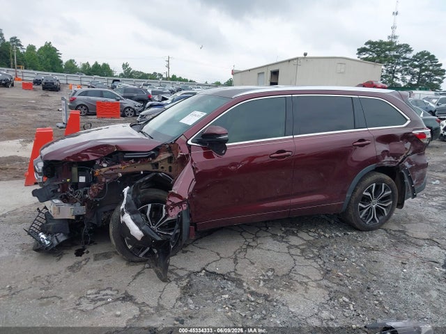 2019 Toyota Highlander Limited მანქანა იყიდება აუქციონზე, vin: 5TDDZRFHXKS931274, აუქციონის ნომერი: 45334333