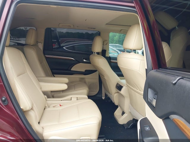 2019 Toyota Highlander Limited მანქანა იყიდება აუქციონზე, vin: 5TDDZRFHXKS931274, აუქციონის ნომერი: 45334333