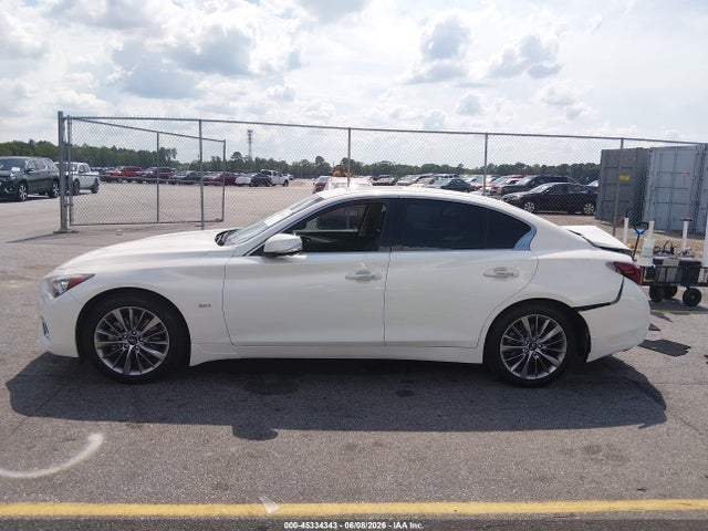 2020 Infiniti Q50 Luxe მანქანა იყიდება აუქციონზე, vin: JN1EV7AP1LM201630, აუქციონის ნომერი: 45334343