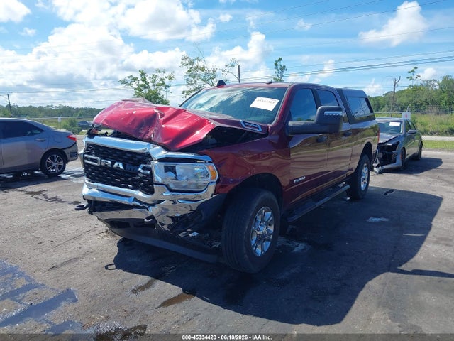 45334423 :رقم المزاد ، 3C6UR5DJ2RG270337 vin ، 2024 Ram 2500 Big Horn  4x4 6'4 Box مزاد بيع