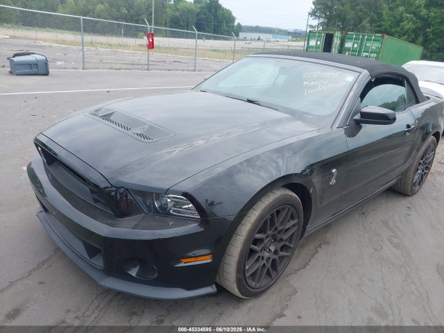 2014 Ford Shelby Gt500 მანქანა იყიდება აუქციონზე, vin: 1ZVBP8KZ8E5237597, აუქციონის ნომერი: 45334595