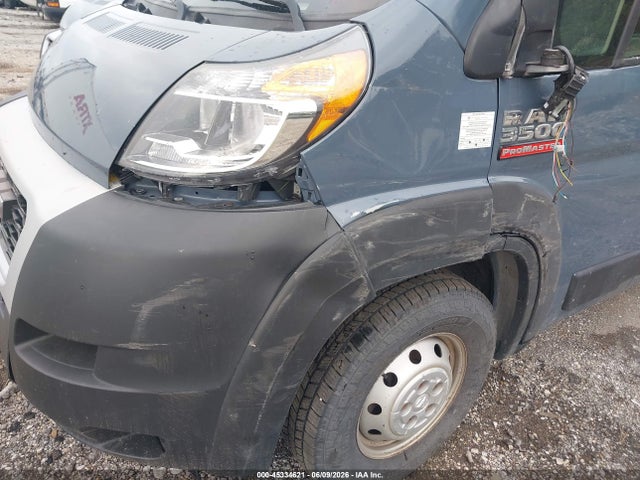 Aukcja sprzedaży 2019 Ram Promaster 3500 Cargo Van High Roof 159 Wb Ext, vin: 3C6URVJG4KE555387, numer aukcji: 45334621
