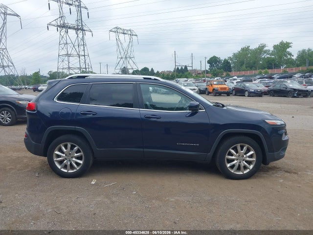 Продажа на аукционе авто 2014 Jeep Cherokee Limited, vin: 1C4PJMDS5EW226389, номер лота: 45334628