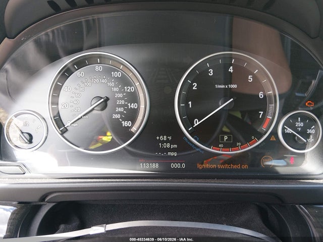 45334639 :رقم المزاد ، WBAXH5C50DDW15896 vin ، 2013 Bmw 528i Xdrive مزاد بيع