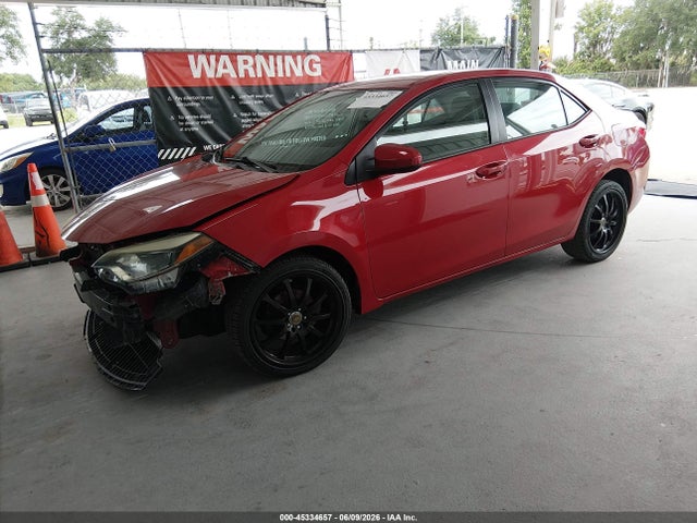 Aukcja sprzedaży 2016 Toyota Corolla Le, vin: 2T1BURHE7GC631961, numer aukcji: 45334657