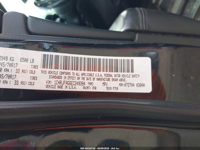 Jeep Grand Cherokee Laredo 2014 1C4RJFAG6EC249394 Image 9
