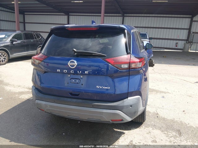 45334751 :رقم المزاد ، 5N1AT3BB8MC708265 vin ، 2021 Nissan Rogue Sv Intelligent Awd مزاد بيع