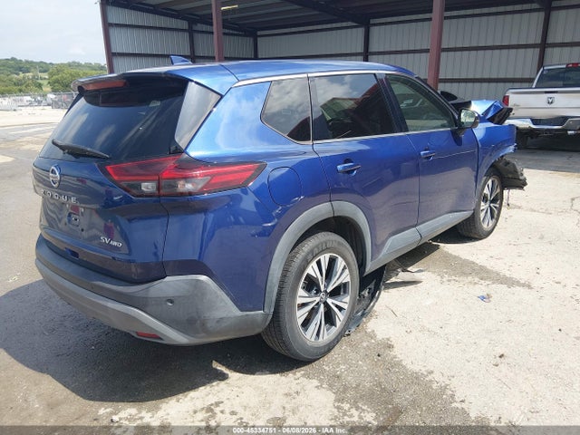 45334751 :رقم المزاد ، 5N1AT3BB8MC708265 vin ، 2021 Nissan Rogue Sv Intelligent Awd مزاد بيع