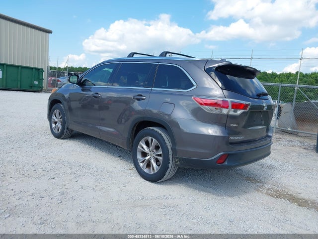 Toyota Highlander Xle V6 2015 5TDKKRFH6FS051920 Image 3