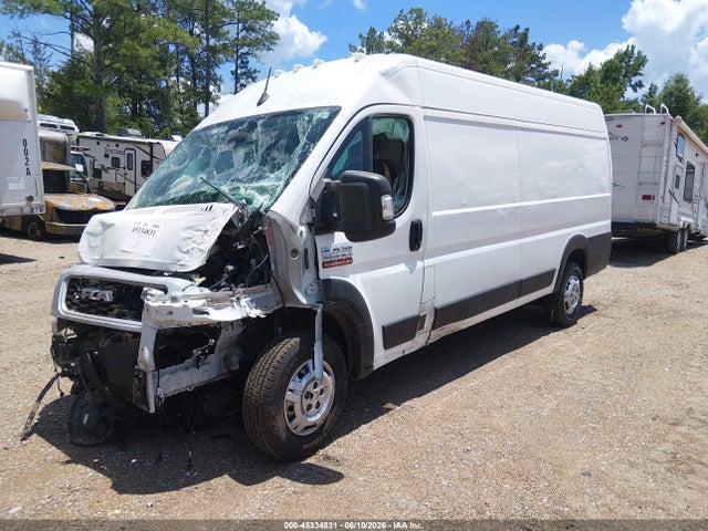 45334831 :رقم المزاد ، 3C6MRVJG9NE131014 vin ، 2022 Ram Promaster 3500 Cargo Van High Roof 159 Wb Ext مزاد بيع