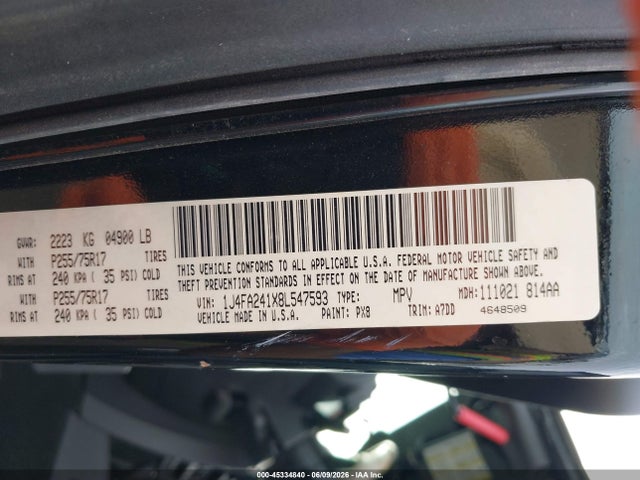 Продаж на аукціоні авто 2008 Jeep Wrangler X, vin: 1J4FA241X8L547593, номер лоту: 45334840