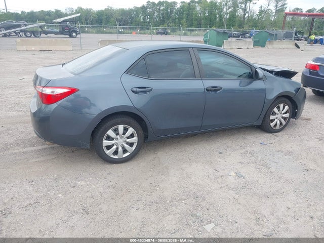 Aukcja sprzedaży 2016 Toyota Corolla Le, vin: 2T1BURHE8GC505835, numer aukcji: 45334874