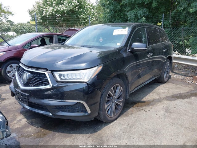 45334948 :رقم المزاد ، 5J8YD3H5XKL009008 vin ، 2019 Acura Mdx Tech Pkg مزاد بيع