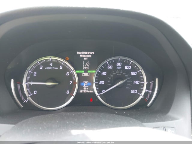 45334948 :رقم المزاد ، 5J8YD3H5XKL009008 vin ، 2019 Acura Mdx Tech Pkg مزاد بيع