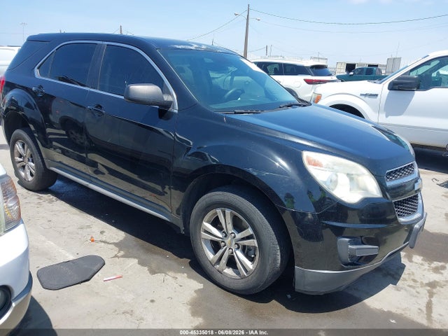2013 Chevrolet Equinox Ls მანქანა იყიდება აუქციონზე, vin: 2GNALBEK9D6104461, აუქციონის ნომერი: 45335018