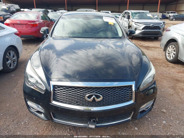 2015 Infiniti Q70l 3.7x მანქანა იყიდება აუქციონზე, vin: JN1BY1PR1FM830552, აუქციონის ნომერი: 45335061