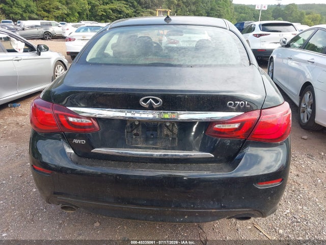 2015 Infiniti Q70l 3.7x მანქანა იყიდება აუქციონზე, vin: JN1BY1PR1FM830552, აუქციონის ნომერი: 45335061