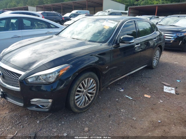 2015 Infiniti Q70l 3.7x მანქანა იყიდება აუქციონზე, vin: JN1BY1PR1FM830552, აუქციონის ნომერი: 45335061